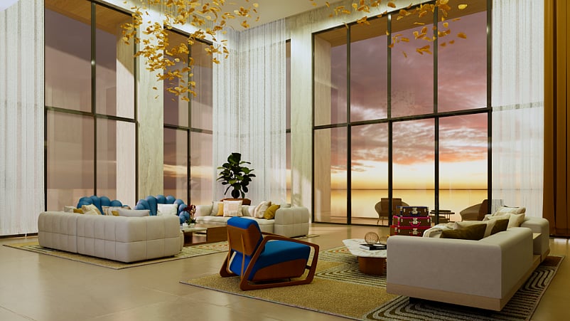 Illustration of Penthouse And Family Units