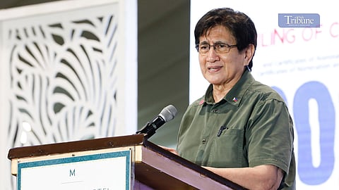 Gregorio "Gringo" Honasan has filed his COC for a Senate seat on Monday, 7 October at the Manila Hotel Tent City. 