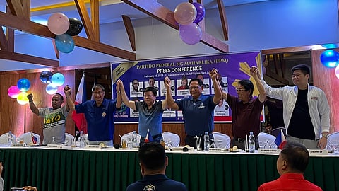 The Partido Pederal ng Maharlika (PPM) endorses senatorial bets from Duterte-backed Partido Demokratiko ng Pilipino-Lakas ng Bayan at Club Filipino in San Juan City on Saturday.

PPM also adopted senatorial candidates from Marcos-backed Alyansa Para sa Bagong Pilipinas such as Senators Francis Tolentino, Imee Marcos, and former senators Tito Sotto, Ping Lacson. 

Also included in the list are two independent candidates such as Atty. Raul Lambino and Gringo Honasan.