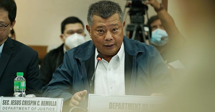 Remulla confirms amended complaint in Que case