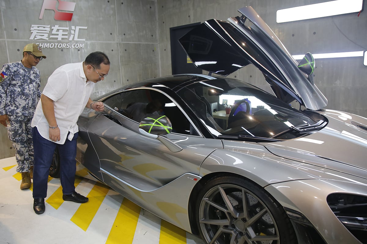 P366-M smuggled luxury cars seized