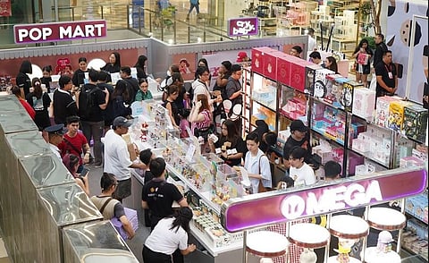 Pop Mart opened a new location — this time at SM Makati. 