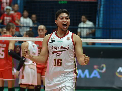 Kirth Patrick Rosos and the Perpetual Altas are determined to win their fifth title when Season 100 of the NCAA men’s volleyball tournament fires off tomorrow.