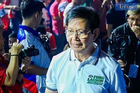Former senator Panfilo "Ping" Lacson