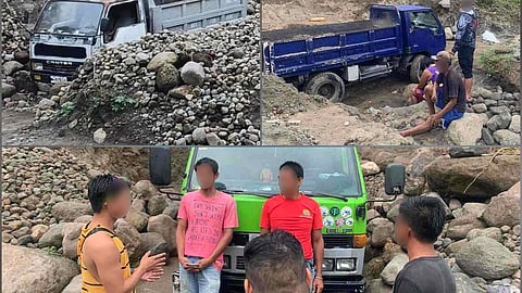 5 arrested over illegal quarrying