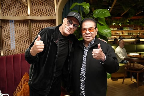 Lights, camera… Manong Chavit Singson is teaming up with action legend JeanClaude Van Damme for a film.