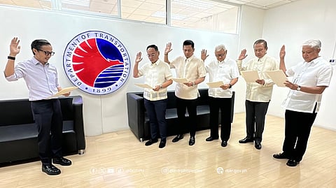 Newly sworn-in Transportation Secretary Vince Dizon and his team stand ready to steer road, air, and sea travel toward a more connected Philippines.