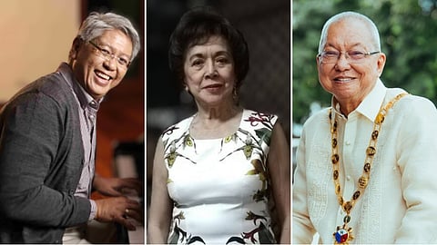 Ryan Cayabyab, Fides Cuyugan-Asensio, Ricky Lee