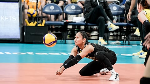 Angge Poyos of UST continues to make heads turn in the UAAP Season 87 volleyball tournament.