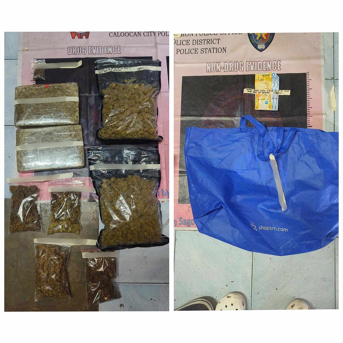 Police Seize Marijuana, Arrest Caloocan Couple in Buy-Bust Operation