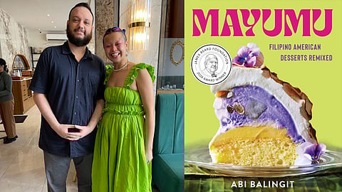 James Beard Award winner Abi Balingit with a fan/editor.
