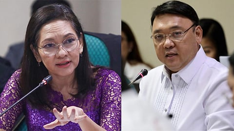 Hontiveros, Roque exchange barbs