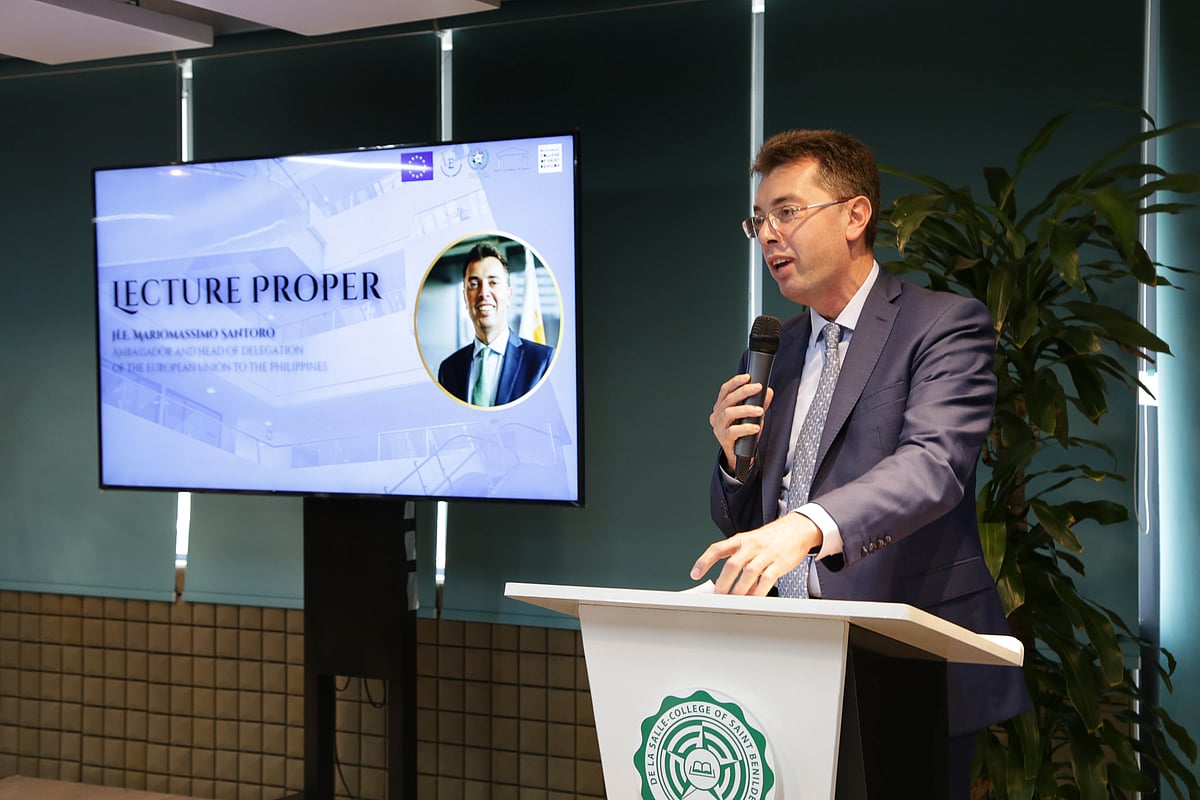 EU Ambassador Massimo Santoro Ignites Dialogue on Future of EU ...