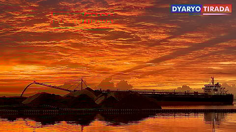 Ang future city skyline sa New Manila Bay reclamation