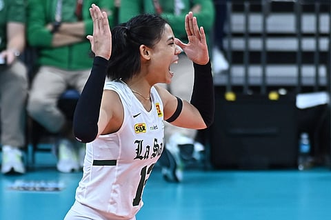Angel Canino feels La Salle played subpar volleyball against UE in their last outing in the UAAP Season 87.