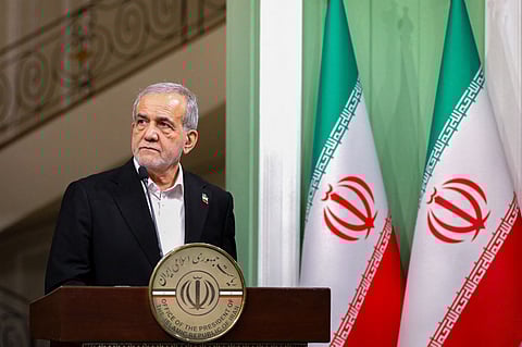Iranian President Masoud Pezeshkian