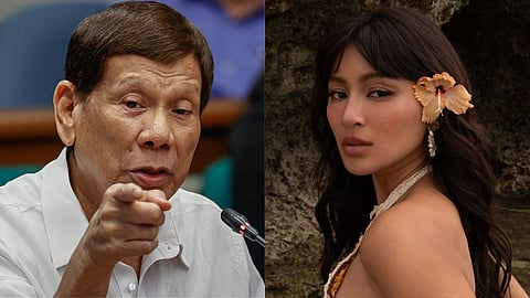 Nadine Lustre reacts to Duterte’s ICC arrest