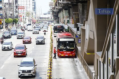 Commuters enjoy the modern facilities of the SM North EDSA busway concourse in this photo taken on 15 March 2025. The concourse serves as an interchange along EDSA, offering seamless access to various transport options.