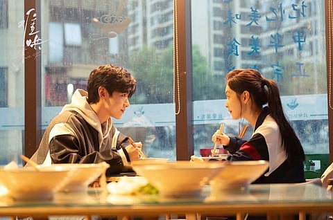 Bai Jingting and Zhang Ruonan in ‘The First Frost.’