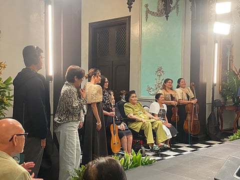 FIRST Lady Liza Marcos and former First Lady Imelda Marcos attend the ‘Goldenberg Concert Series’ first anniversary celebration at the historic Goldenberg Mansion, where timeless Filipino and classical music captivated audiences and inspired the next generation.
