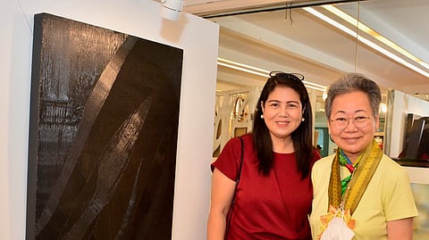 Sunshine Place president Lizanne Uychaco, right, with Joyce Ashworth.
