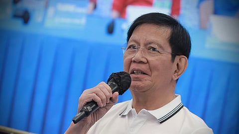 Former police chief and seasoned lawmaker Panfilo "Ping" Lacson, who is eyeing a Senate comeback, discouraged former colleague Sen. Ronald "Bato" dela Rosa from hiding from authorities amid plans to avoid a possible arrest by the International Criminal Court.