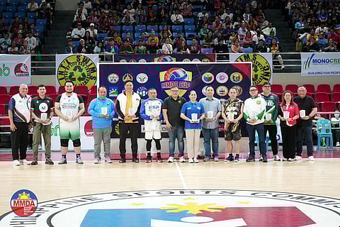 The Metropolitan Manila Development Authority wraps up the MMDA CUP 2025 Executive League with a grand awarding ceremony at the Philsports Arena in Pasig City, celebrating the champions of basketball, badminton and bowling events. 