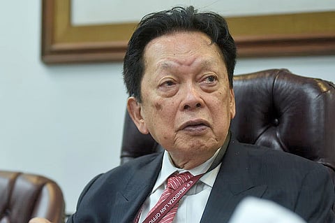 Former Solicitor General Estelito Mendoza.