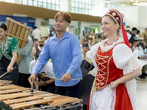 Hungarians, Filipinos, a dancefloor. Diplomacy never sounded this good.