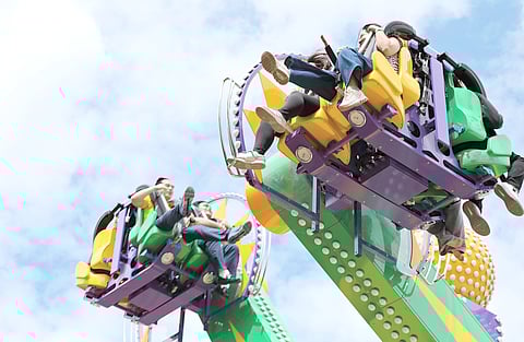 Eklipse The theme park’s newest 32-seater ride delivers a heart-dropping experience with its intense circular motion, taking thrill-seekers on an unforgettable ride that spins them through the air.