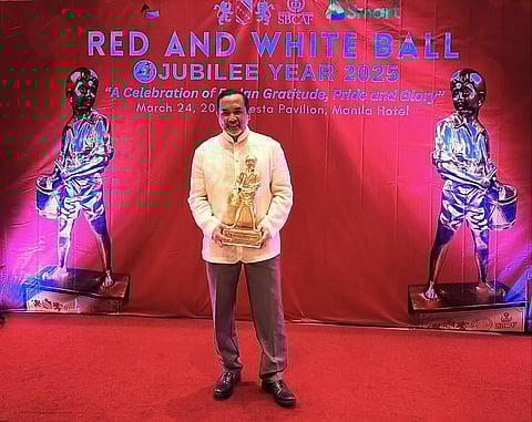 Meralco SVP Valles receives San Beda award for corporate practice