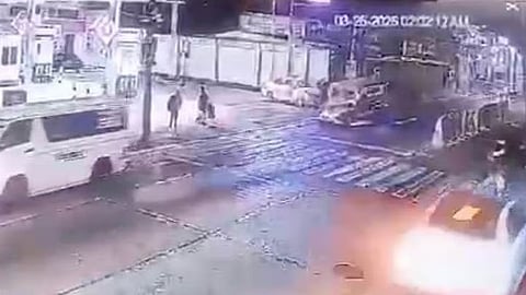 Police hunting BMW hit-and-run suspect