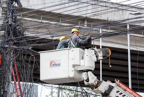 Meralco conducts wire-clearing ops