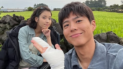 Park Bo-gum shares 'When Life Gives You Tangerines' BTS