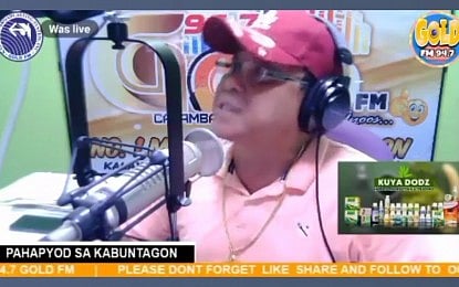 Broadcaster Juan Jumalon