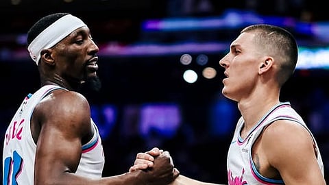 The Miami Heat arrest a six-game losing skid against Boston, earning their first win over the Celtics since Game 2 of their last season’s East opening round clash. 