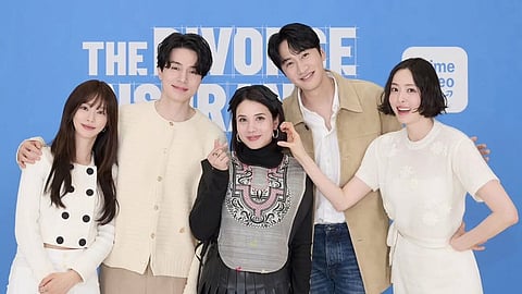 karylle with Lee Dong Wook, Lee Kwang Soo, Lee Da Hee and Lee Joo Bin.