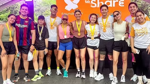Celebrities Join Fun Run to Support Children with Cancer