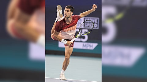 CARLOS Alcaraz’s willingness to take the world No. 1 spot from suspended Jannik Sinner took a toll on him this season.