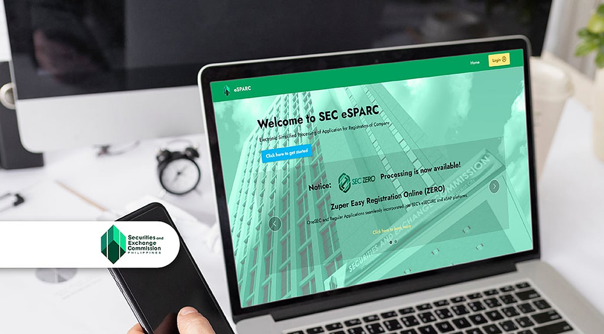 Sec Registration Number Example SEC registration goes fully online