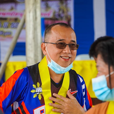 Davao de Oro Rep. Ruwel Gonzaga (Photo courtesy of Gonzaga's Facebook page)