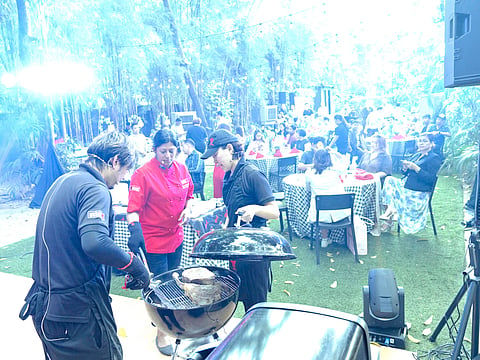 The Master the Flame event, held at the Henry Hotel Manila, brought together food lovers and those who appreciate grills 