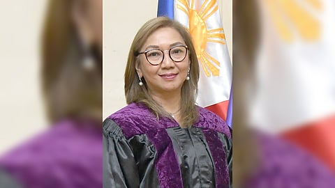 Supreme Court Associate Justice Maria Filomena D. Singh.
