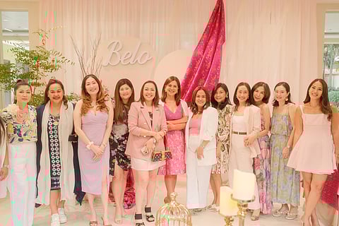 Profhilo, the first ‘bio-remodeling injectable that uses 100 percent pure hyaluronic acid,’ also described as ‘revolutionary and restores your skin’s lost elasticity and firmness by injecting the naturally occurring substance ‘beneath the skin.’ Pictured fifth from left is Hannae Cuyugan of NeoAsia Group; Alice Dixson (sixth from left) and Aliza Apostol Goco (rightmost).