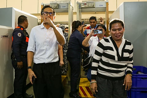 Transportation Secretary Vince Dizon.