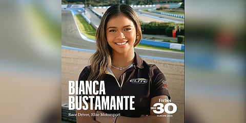 Bianca Bustamante as seen on the pages of Forbes