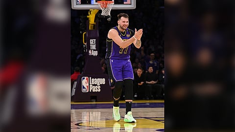 LUKA Doncic is blending seamlessly with the Los Angeles Lakers following his shock trade from the Dallas Mavericks in the NBA. 