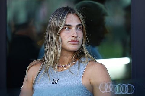 Aryna Sabalenka easily gets rid of Elise Mertens, 6-4, 6-1, in the Stuttgart Open quarterfinal round.
