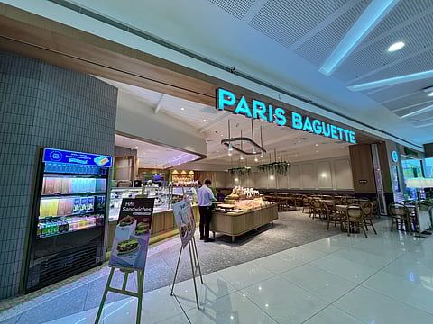 Paris Baguette at SM Mall of Asia.