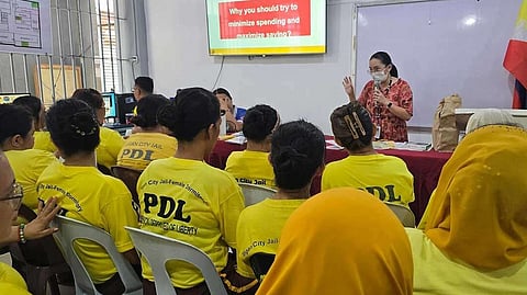 PDLs undergo financial literacy training